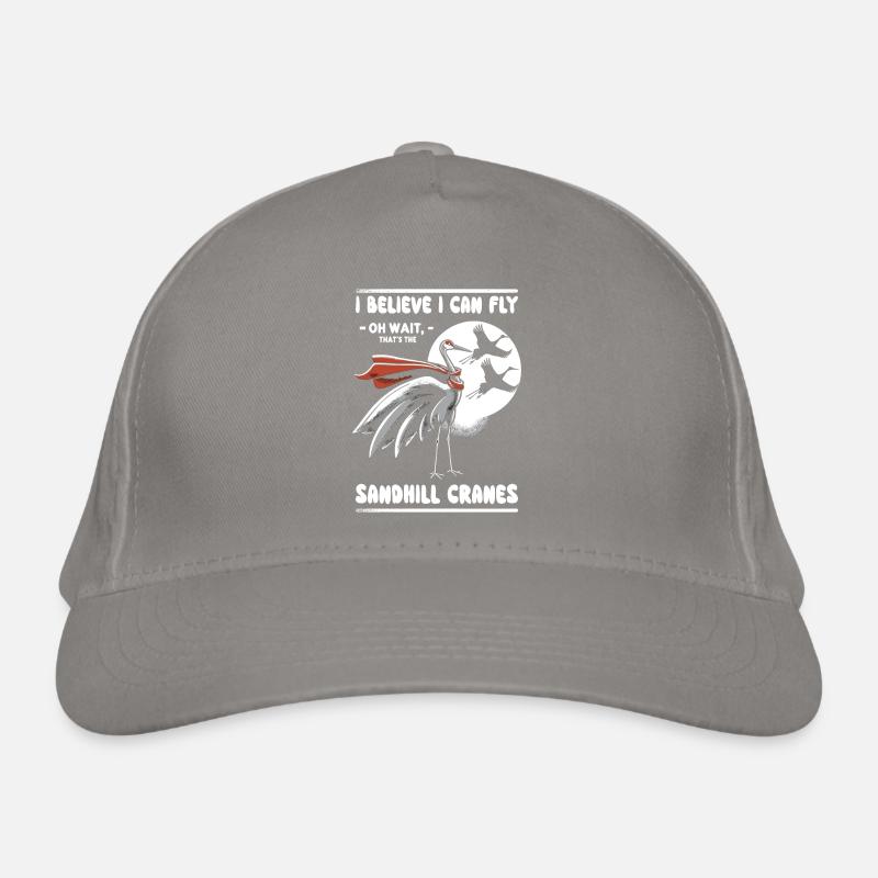 Amateurs de grues du Canada Observation des oiseaux Casquette classique bio