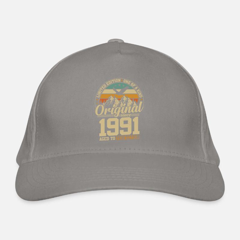 Millésime 1991 Anniversaire Casquette classique bio