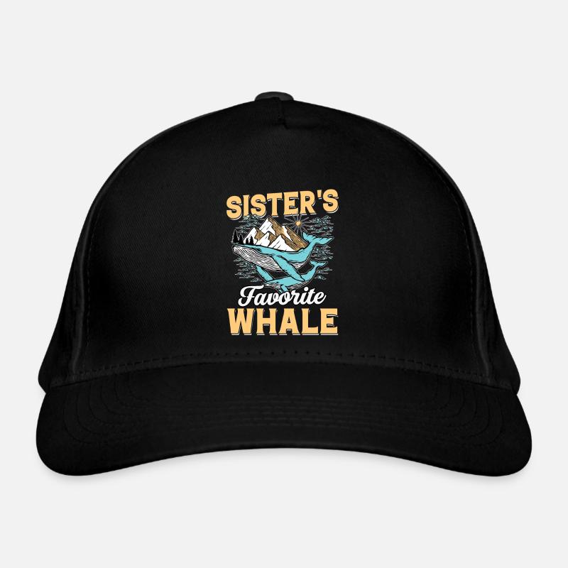 La baleine préférée de la sœur Casquette classique bio