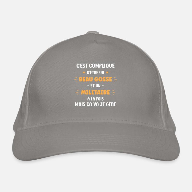 militaire Casquette classique bio