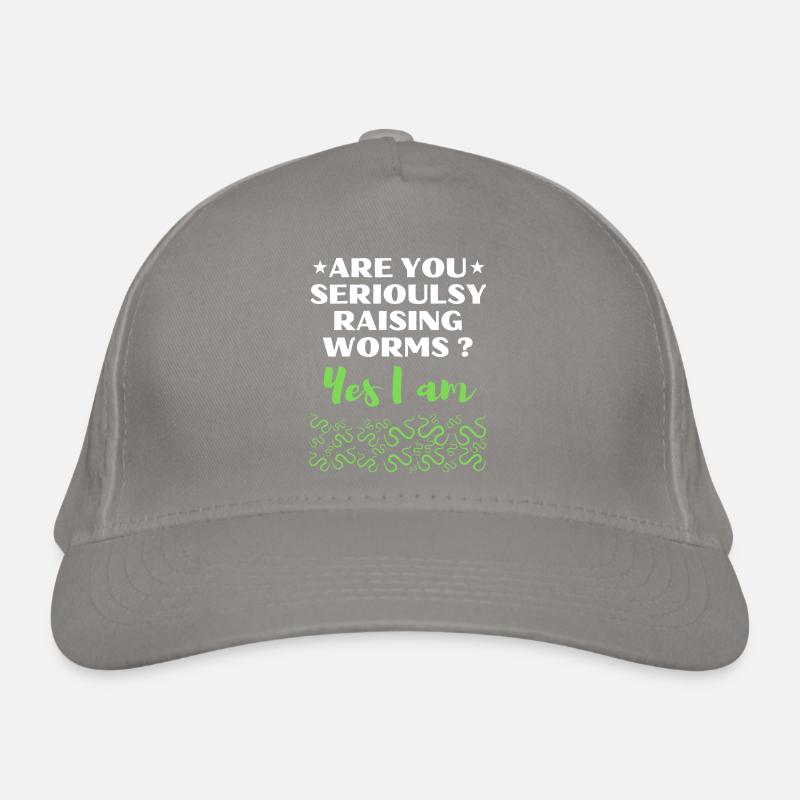 Élevez-vous sérieusement des vers ? OUI Casquette classique bio