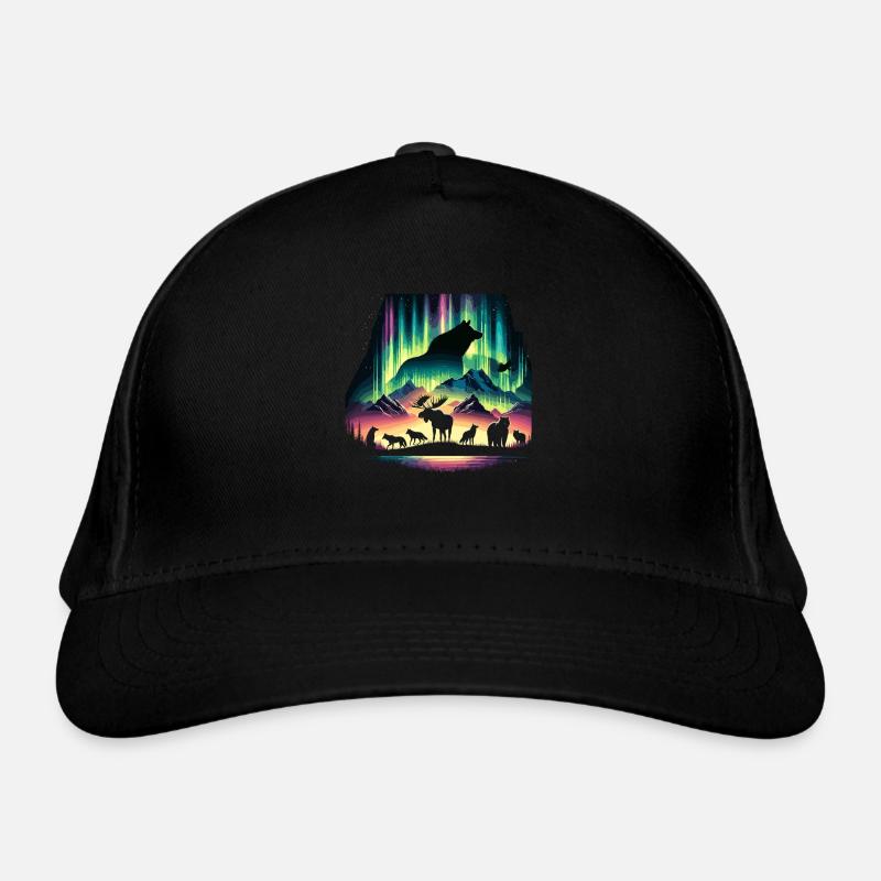 Aurora Aurora Tracker Alaska Wilderness Organic Baseball Cap