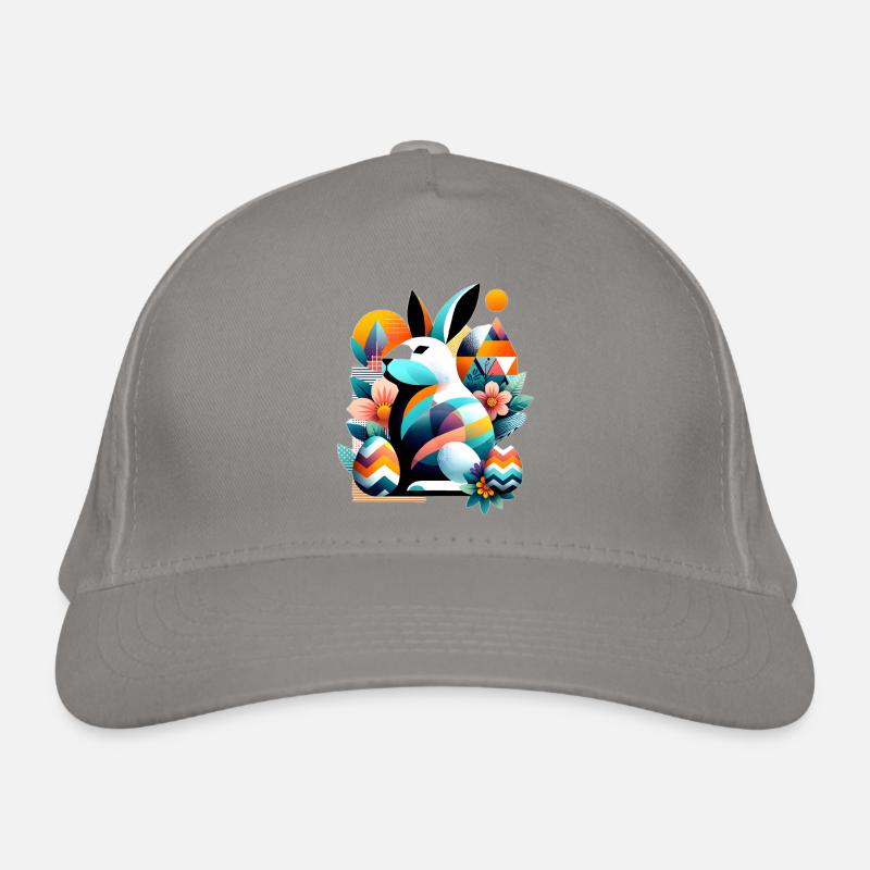 Graphismes de Pâques modernes Casquette classique bio