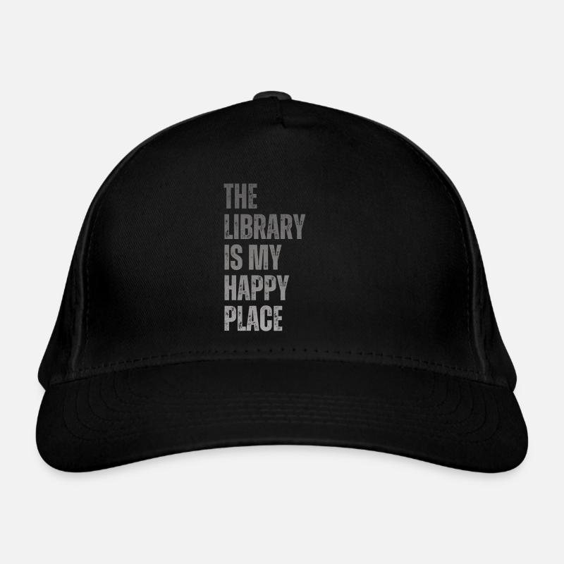 Bibliothèque livre amant lecture rat de bibliothèque Casquette classique bio