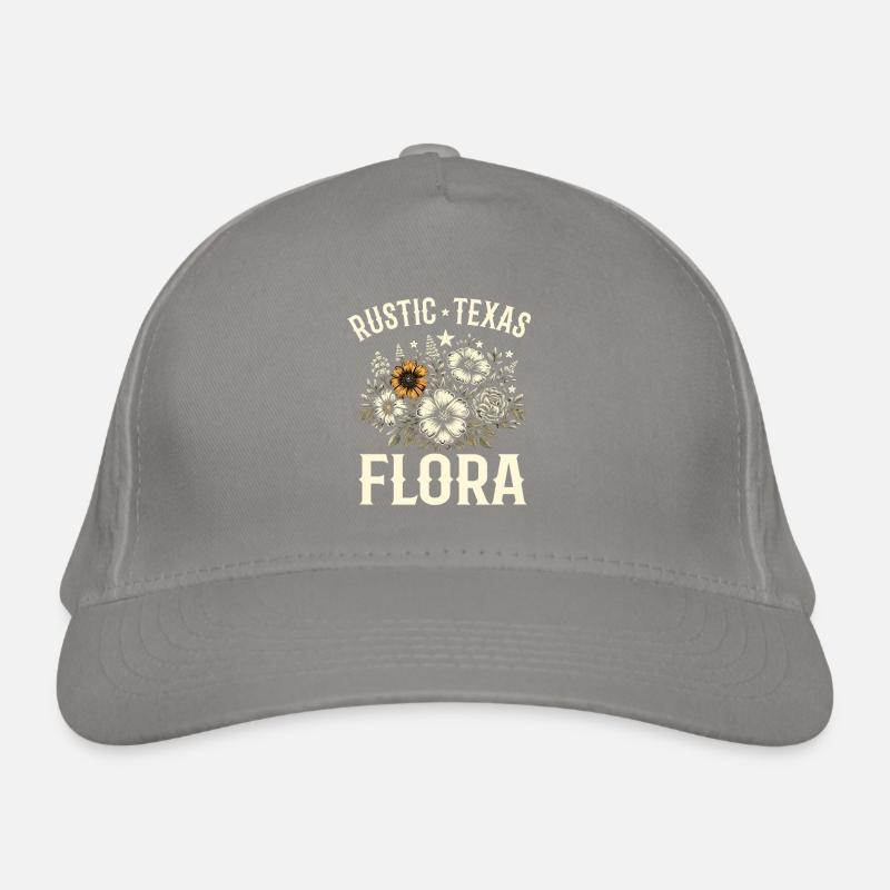 Texas Fleurs sauvages Saison Champs Fleurs Texas Casquette classique bio