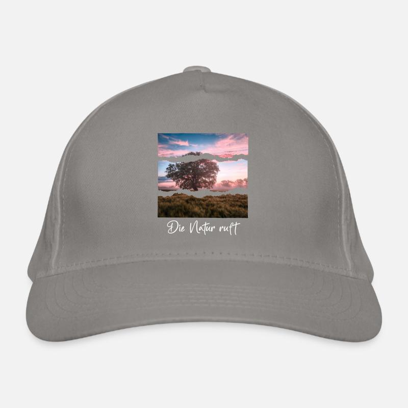 Nature is calling Organic Baseball Cap