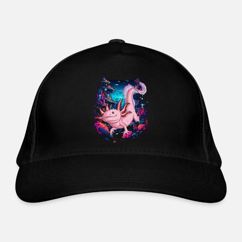 Axolotl Organic Baseball Cap