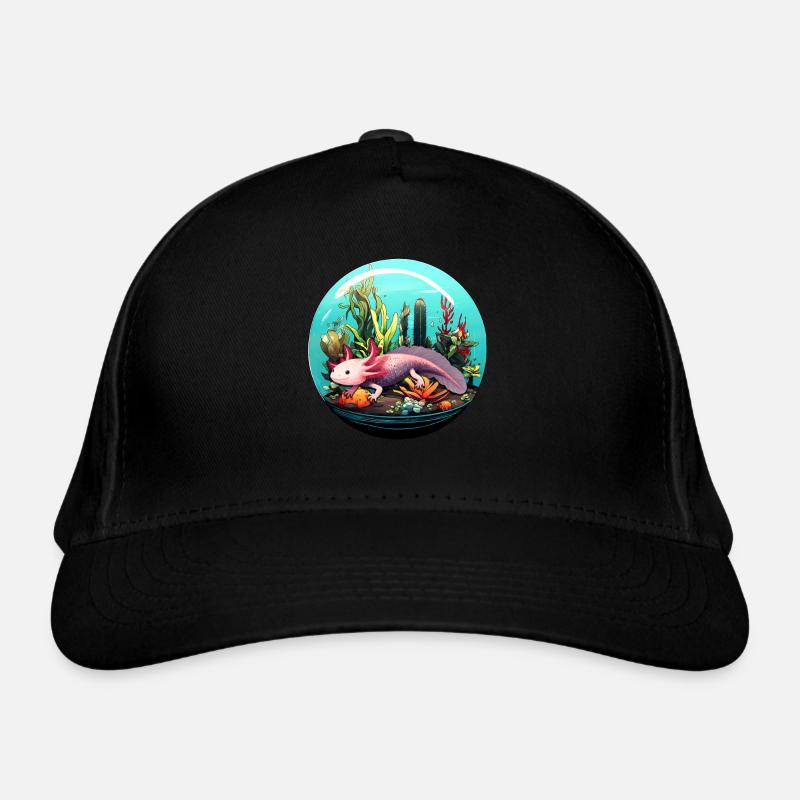 Axolotl Organic Baseball Cap