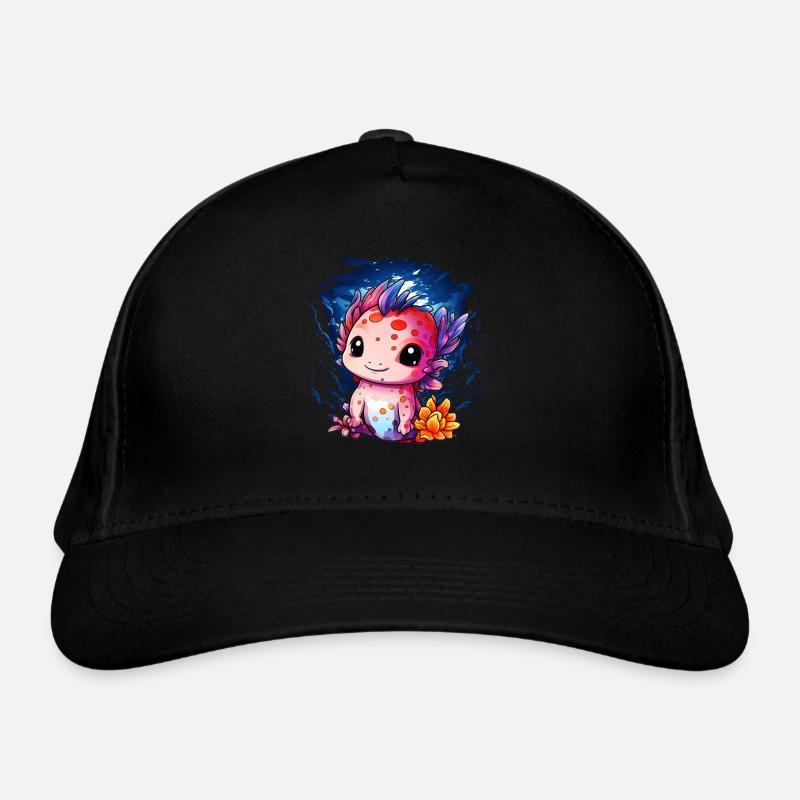 Axolotl Organic Baseball Cap