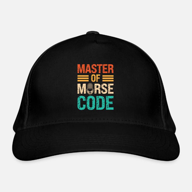 Maître du dicton en code Morse - Conférencier du programme Casquette classique bio