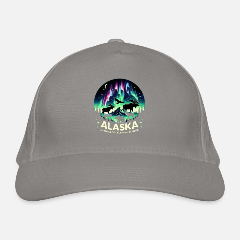 Aurora Aurora Tracker Alaska Wilderness Organic Baseball Cap