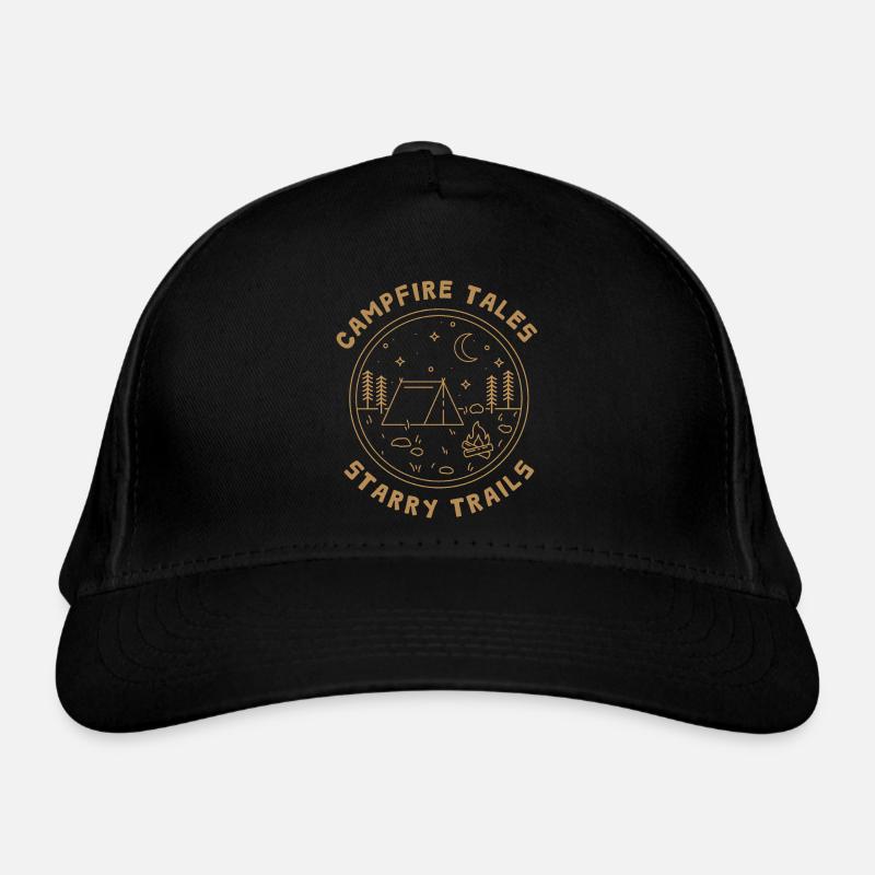 Tales Starry Trails Campground Organic Baseball Cap