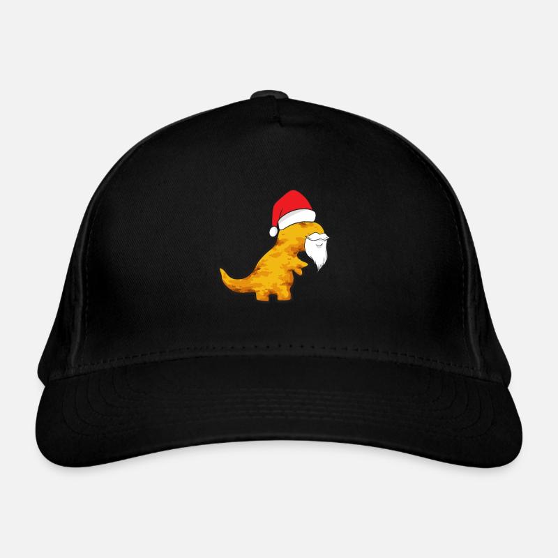 Dino Nuggets Dinosaur Chicken Nuggets Organic Baseball Cap