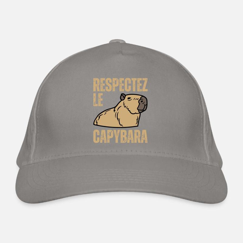 Respectez Le Capybara Ok I Pull Up Capibara Animal Casquette classique bio