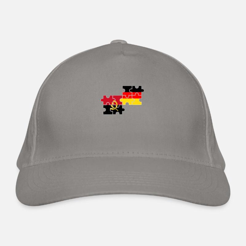 Angola Germany Flag German Angolans Organic Baseball Cap