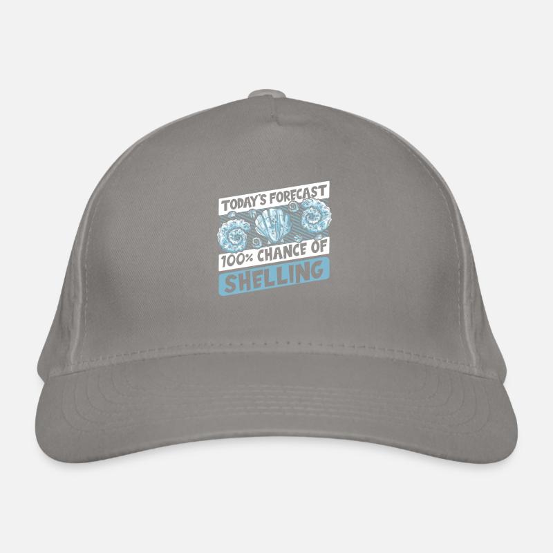 100 % de chances de bombarder le coquillage Bivalvia Casquette classique bio