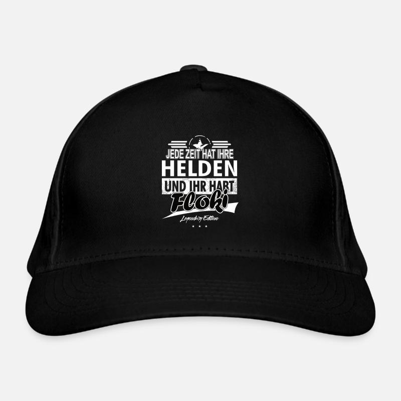 Chaque époque a ses héros Vous avez Floki - Casquette classique bio - noir