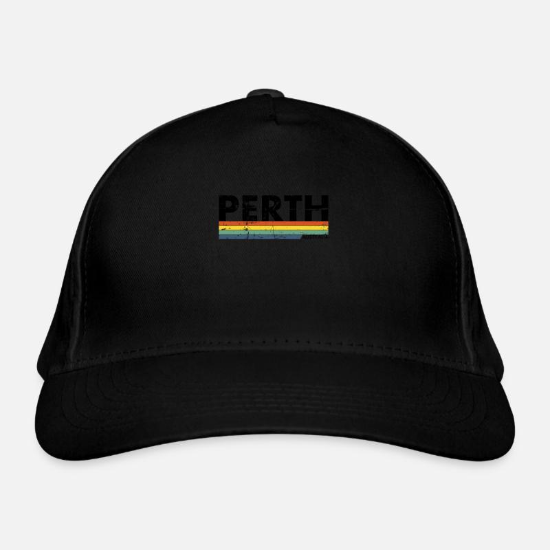 Perth Retro Australien Vintage Australische Bio-Baseballkappe