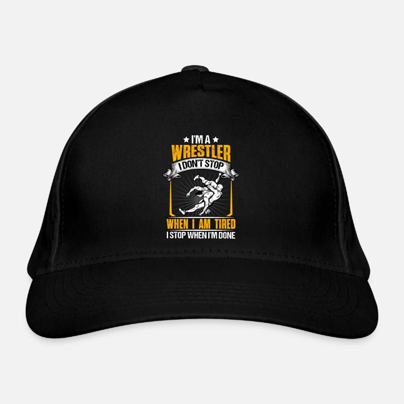 Citation drôle de lutte Casquette classique bio