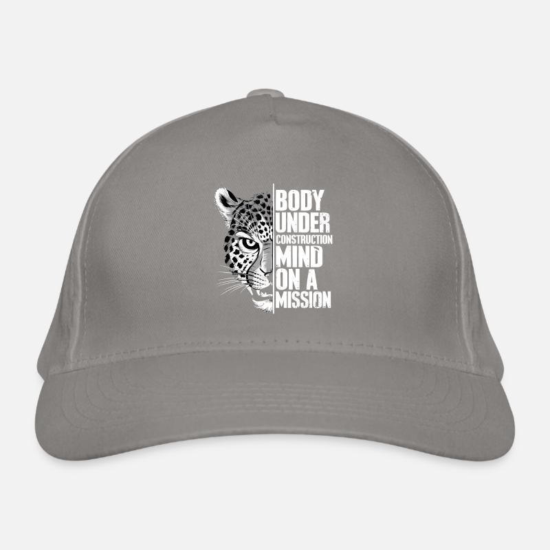 Body Under Construction Mind on a Mission Bio-Baseballkappe