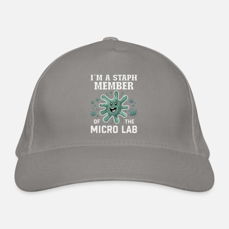 Microbiologiste Microbiologie Laboratoire Biologie des staphylocoques Casquette classique bio