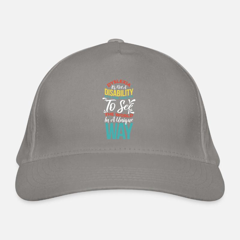 The Ability To See The World In A Unique Way Organic Baseball Cap