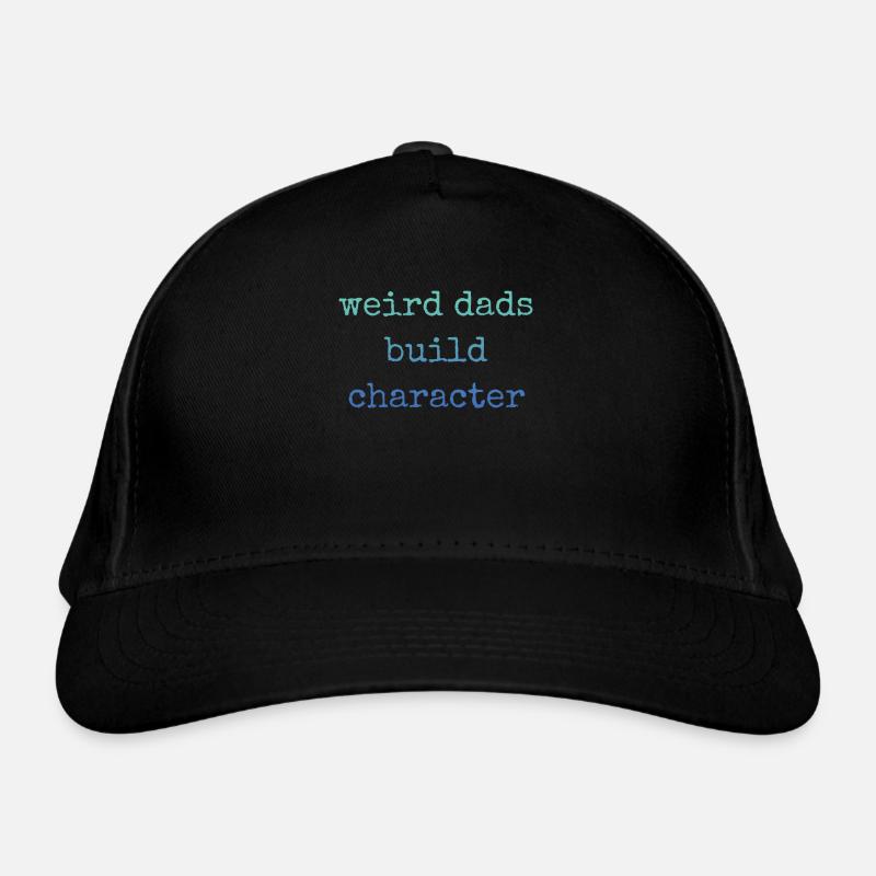 Pères étranges Forme Caractère Père drôle Casquette classique bio