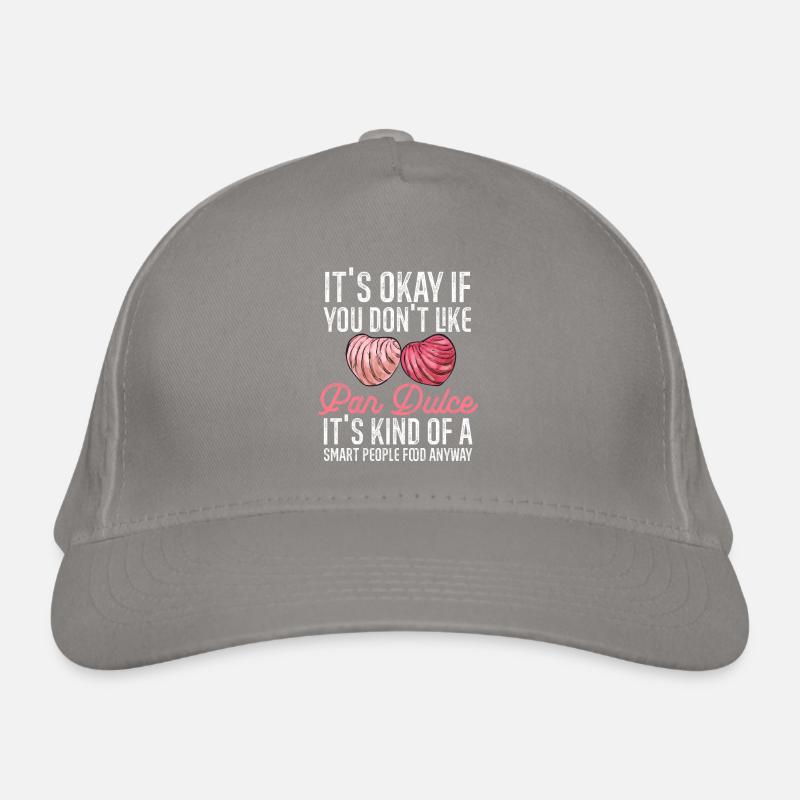 Concha Hispanic Mexican Pan Dulce Organic Baseball Cap