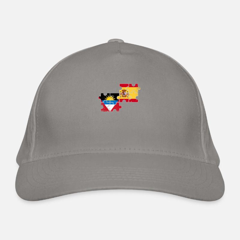 Antigua-et-Barbuda Espagne Drapeau Vintage Casquette classique bio