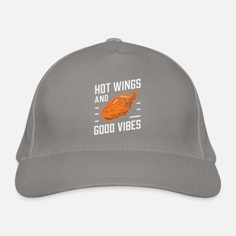 Ailes de poulet chaudes Ailes de poulet épicées Ailes de buffle Casquette classique bio