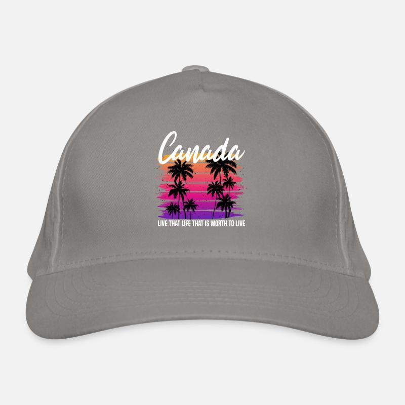 Canada Retro Organic Baseball Cap