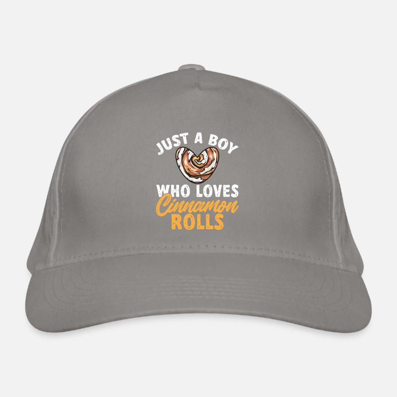 Cinnamon roll Organic Baseball Cap