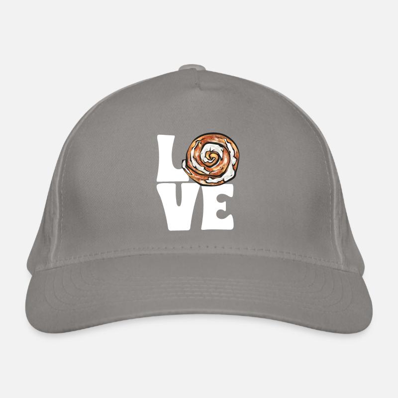 Cinnamon roll Organic Baseball Cap
