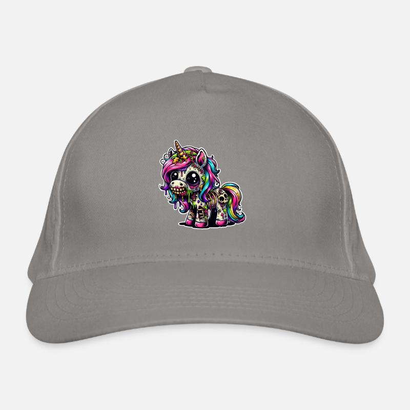 Einhorn Zombie Monster Bio-Baseballkappe