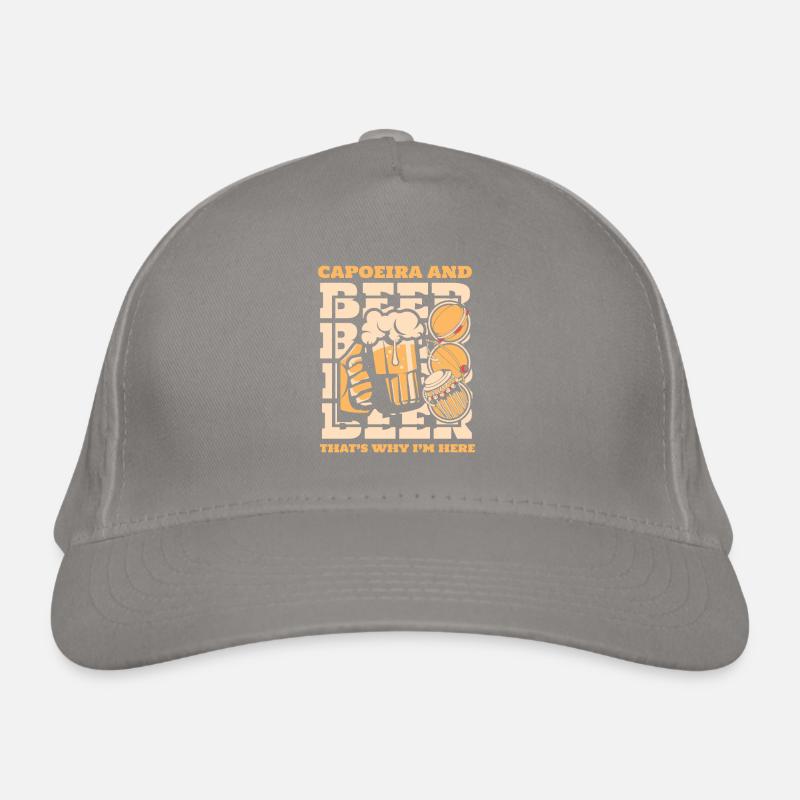Capoeira Et Bière C’est Pour Ça Que Je Suis Ici Ginga Dance Casquette classique bio
