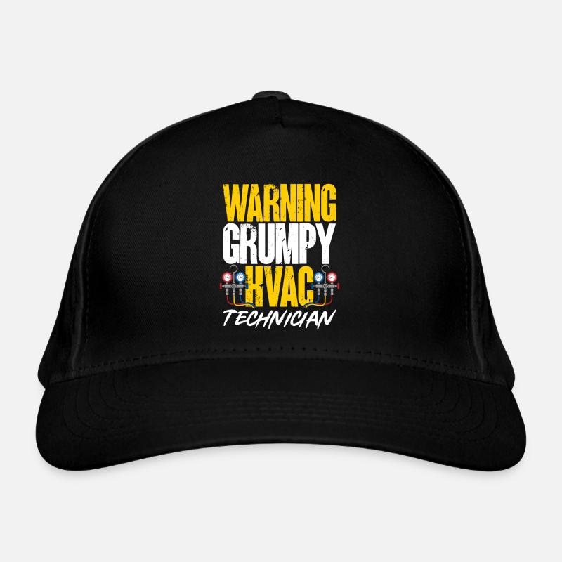 Chauffage, Climatisation, Ventilation, Technicien Casquette classique bio
