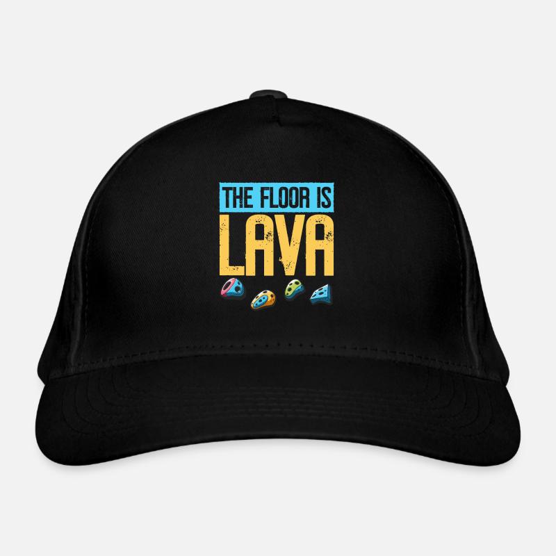 Le sol est en bloc de lave Casquette classique bio