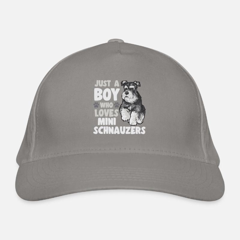 Zwergschnauzer Hund Schnauzer Bio-Baseballkappe