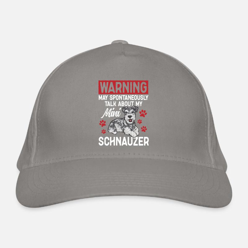 Schnauzer nain Chien Schnauzer Casquette classique bio