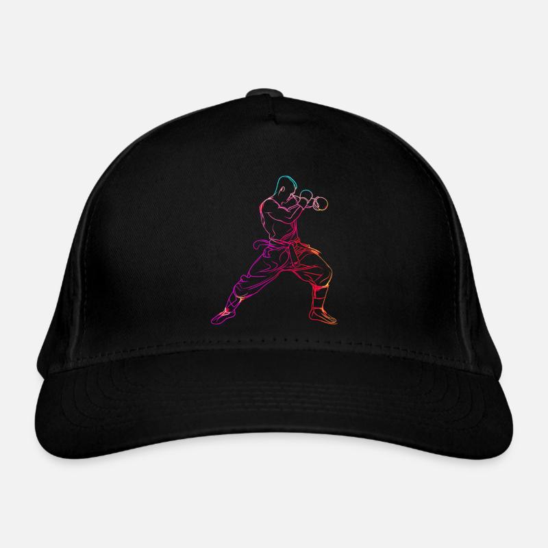 Oldschool Kickboxer Bio-Baseballkappe