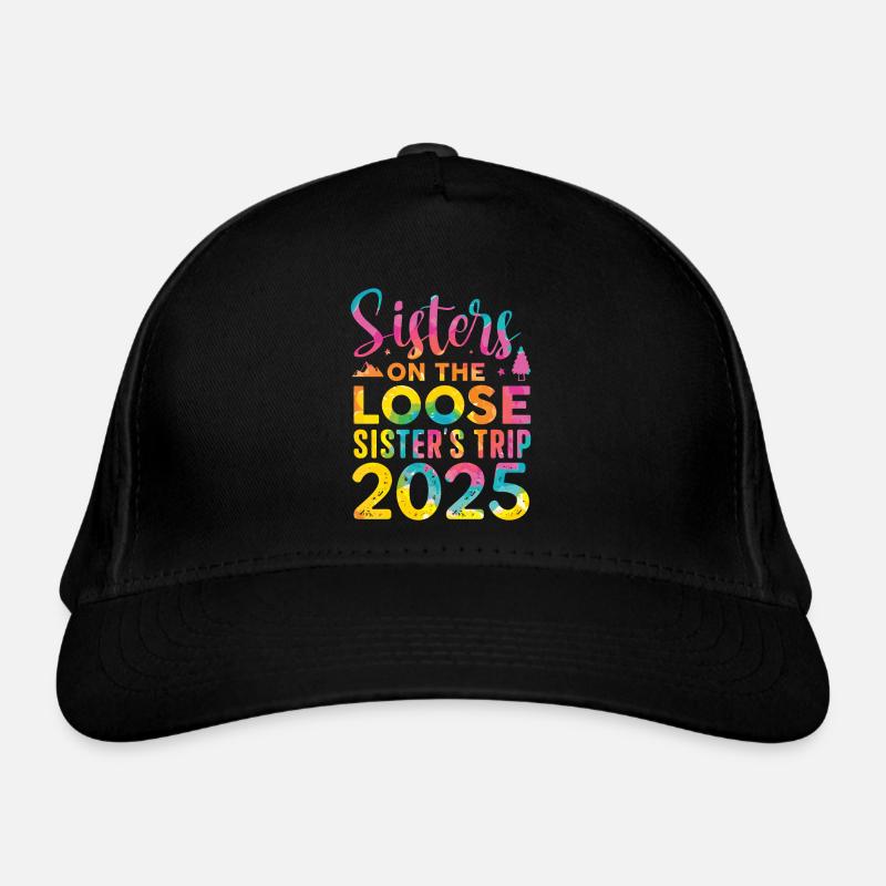 Voyage des sœurs en fuite 2025 Casquette classique bio