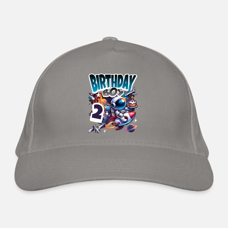 Astronaut 2nd Birthday Space Organic Baseball Cap