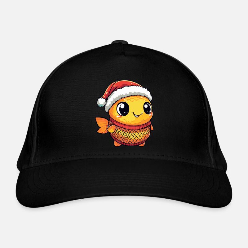 Goldfische Weihnachten Bio-Baseballkappe