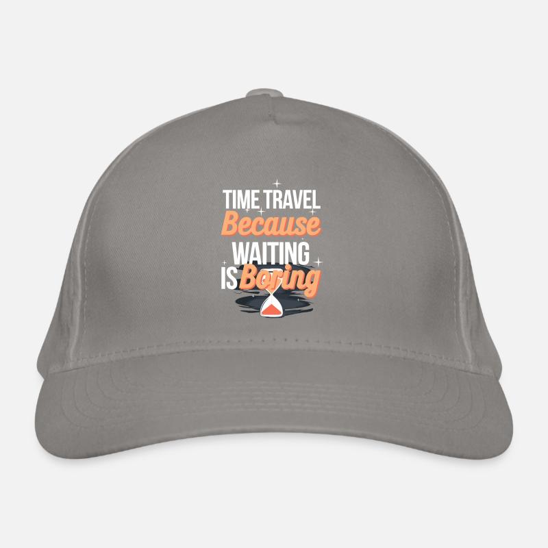 Time travel sci-fi enthusiast and time machine Organic Baseball Cap