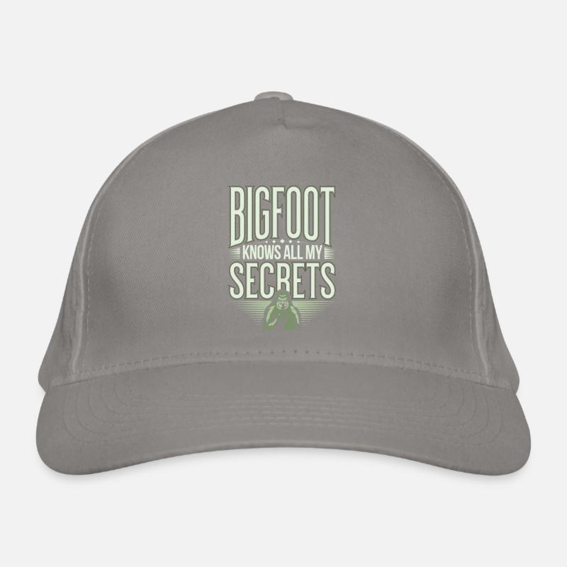 Bigfoot Believer Sasquatch Cryptid Forest Creature Organic Baseball Cap