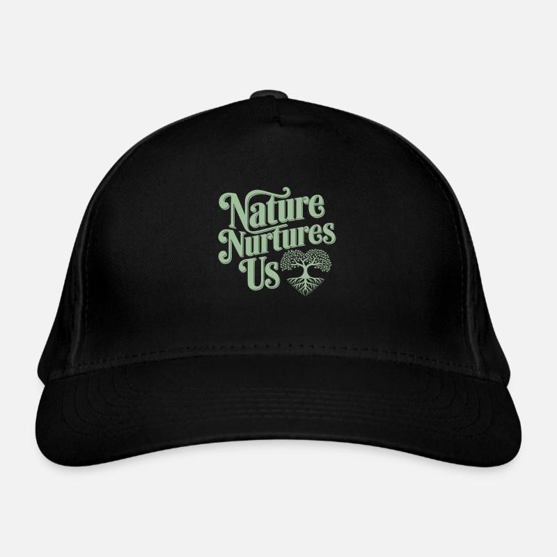 Climate optimism, Earth Day, Sustainability Organic Baseball Cap