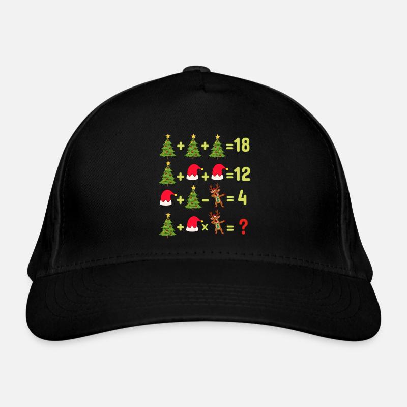 Ordre des opérations de Noël Professeur de mathématiques de Noël Casquette classique bio