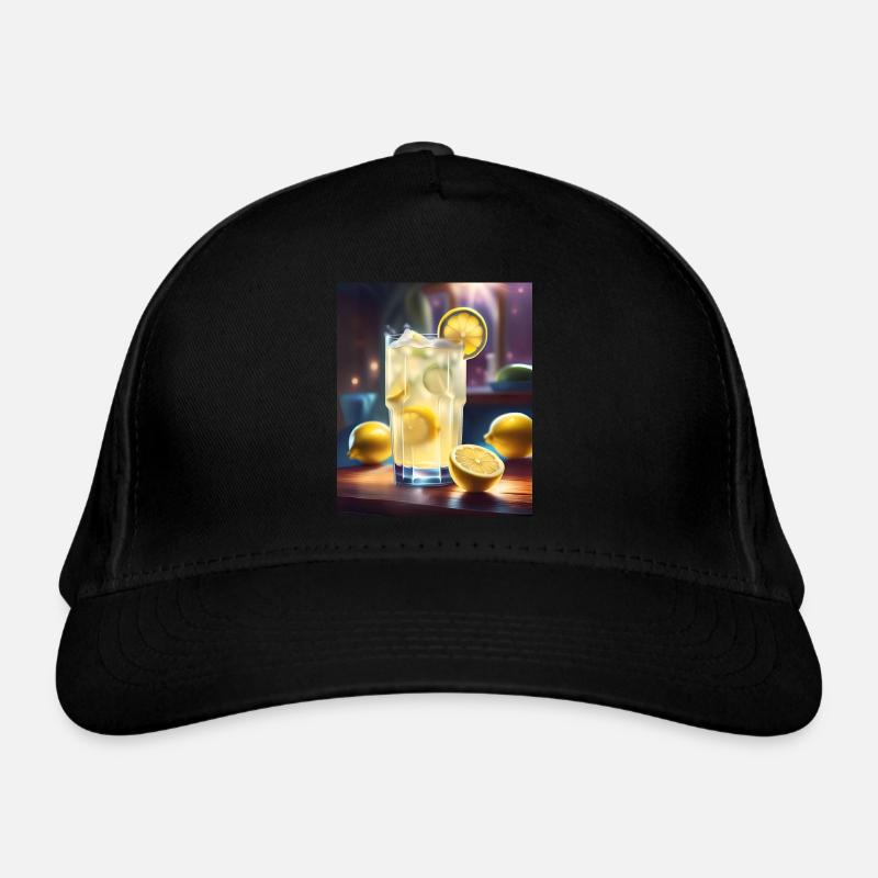 Sour lemon juice Organic Baseball Cap