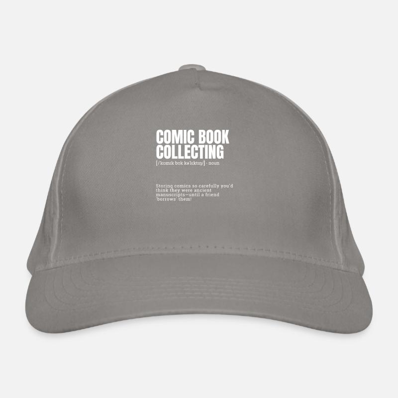 Bande dessinée collection Loisirs d’intérieur amusants Definit Casquette classique bio