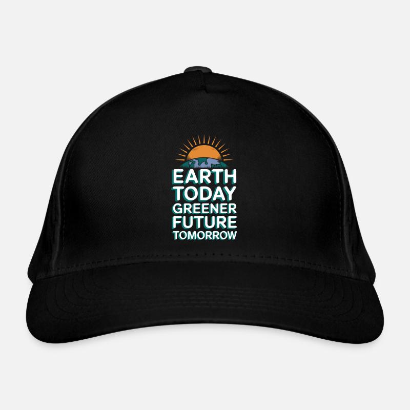 Optimisme climatique, Jour de la Terre, Durabilité Casquette classique bio